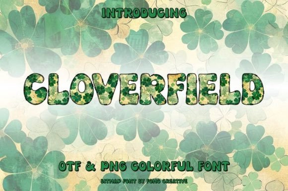 Cloverfield: A Vibrant Color Fonts Choice for Local Branding