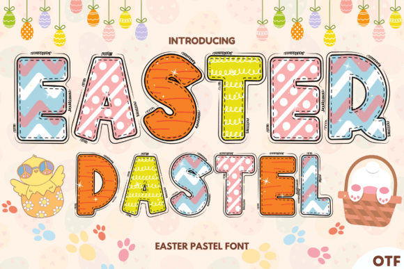 Easter Pastel: A Color Fonts Gem for Local Business Branding