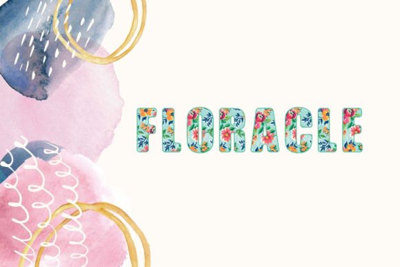 Floracle: A Spring & Summer Color Fonts Gem