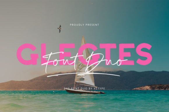 Glegtes Duo: A Color Fonts Pair for Modern Branding