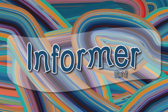 Informer: A Vibrant Color Fonts Choice for Local Branding