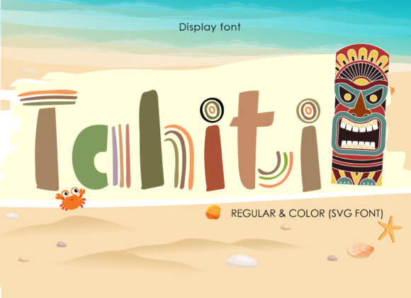 Tahiti: A Color Font That Demands Thoughtful Embroidery Use